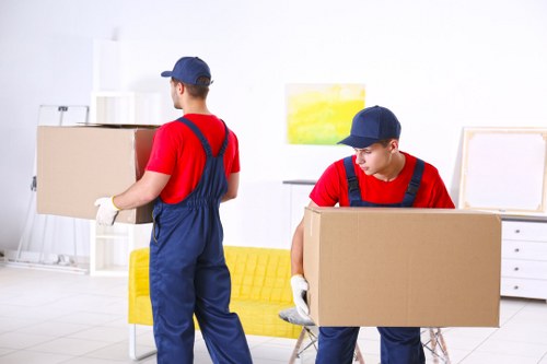 Removal van service for residential moving in Fulham