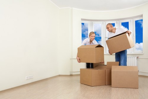 Selection of sturdy boxes in Fulham for fragile and heavy items