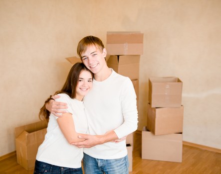 Bubble wrap, tape, and packing materials used for packing in Fulham