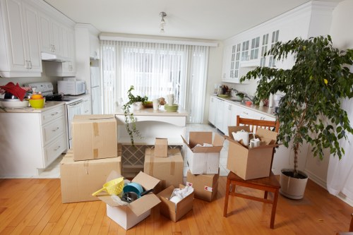 Supervisors completing a risk assessment at a Fulham property