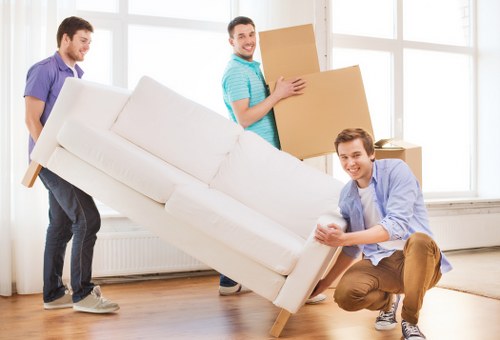 Man with a van in Fulham helping with local house removals