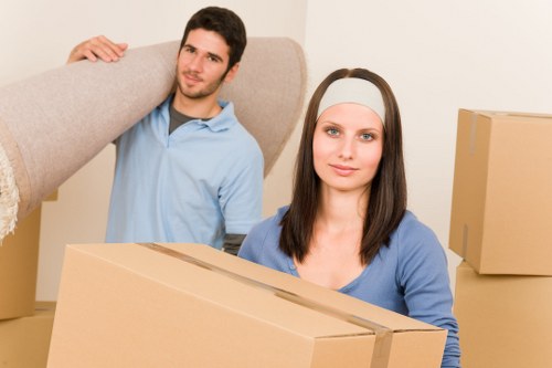 Professional packing and transport for office relocation services in Fulham