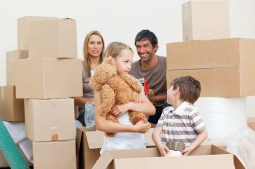 Clean and organised storage facility in Fulham